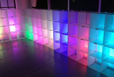 Lighted Cubbies
