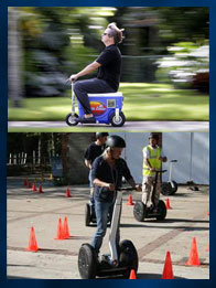 Segway and Cooler Races
